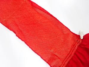 未使用品　正絹　振袖用　絞り　帯揚げ